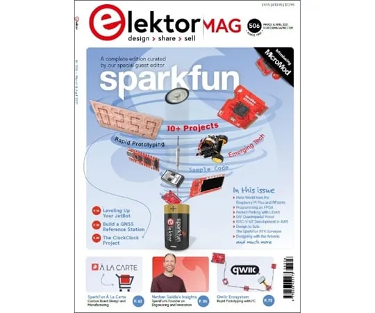 67-0420-21　［Discontinued］Elektor Magazine - March/April 2021 (English)　BOK-17986