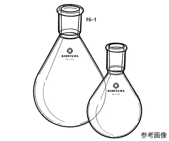 63-4255-06 Eggplant Type Flask 3mL F6-1-1