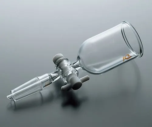 61-0045-68 Cylindrical Funnel, with Teflon Cock Water Vapor C for Cyan II CL0350-05-10