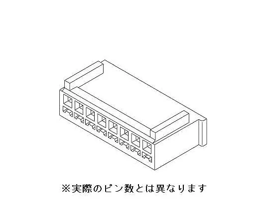 63-3134-01 Receptacle Housing for 2.5 mm Pitch Relay Number of Poles 2 (10 pieces) 51191-0200*10