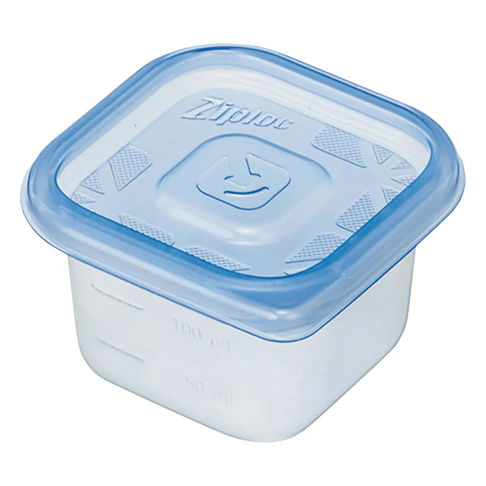 1-8064-06 Ziploc(R) Container Square 130mL -