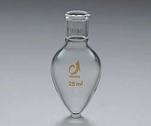 61-0035-06 TS Semi-Micro Pear-Shaped Flask 5mL・15/20 CL0124-01-10