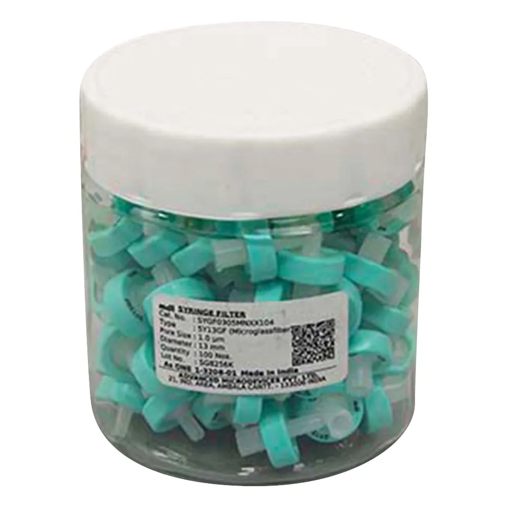 1-3208-01 Syringe Filter GF Φ13mm/1μm SYGF0305MNXX104