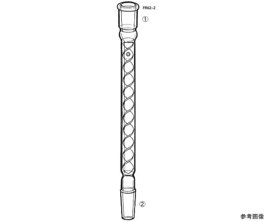 64-1064-29 Hempel fractionating tube FR62-2-1