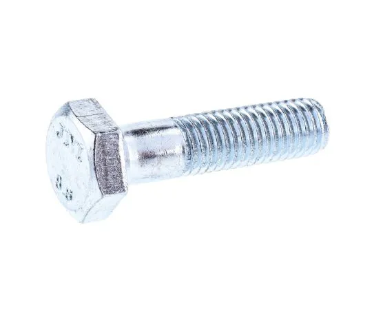 63-4599-27 Clear Passivated, Zinc Steel Hex Bolt, M10 x 40mm 279-688