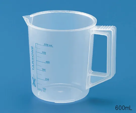 62-2933-13 Beaker with Scale, with Handle, PP, 100 mL 431040 431040