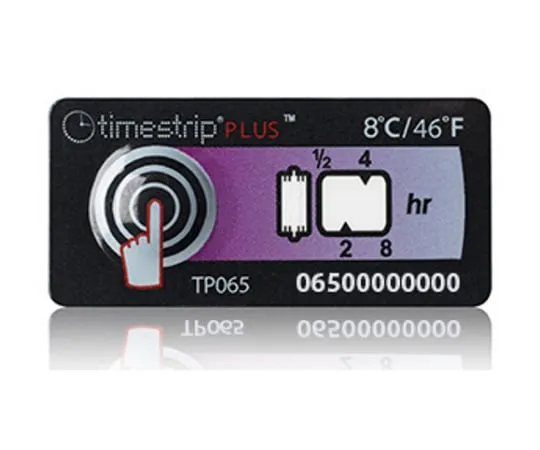 2-9892-03 Time and Temperature Indicator :Timestrip PLUS TP065 TP065