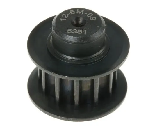 63-4580-90 RS PRO Timing Belt Pulley, Steel 9mm Belt Width x 5mm Pitch, 12 Tooth 182-717
