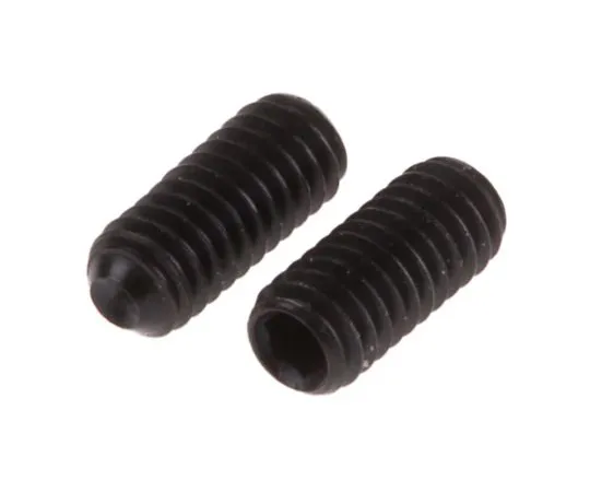 63-4623-71 Black, Self-Colour Steel Hex Socket Set M2.5 x 6mm Grub Screw 432-637