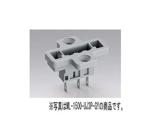 63-3090-83 Screwless Terminal Block Receptacle 2-pole grey ML-1500-UJ-2P-GY