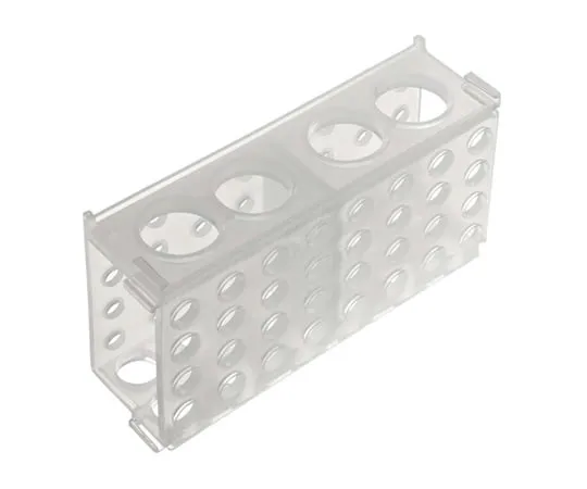 3-8570-01 4-Way Tube Rack 5 Pieces Clear HS29022A