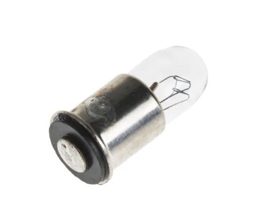 63-4140-21 Midget Flange Indicator Light, Clear, 14 V, 80 mA, 1500h 104-654