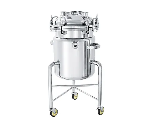 61-0751-81 Jacket Type Flange Open Stainless Steel Pressurizing Container with Leg 20L PCN-O-J-L-20