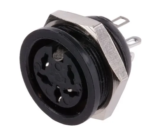 63-4634-18 RS PRO 5 Pole Din Socket, 4A, 100 V ac 490-923