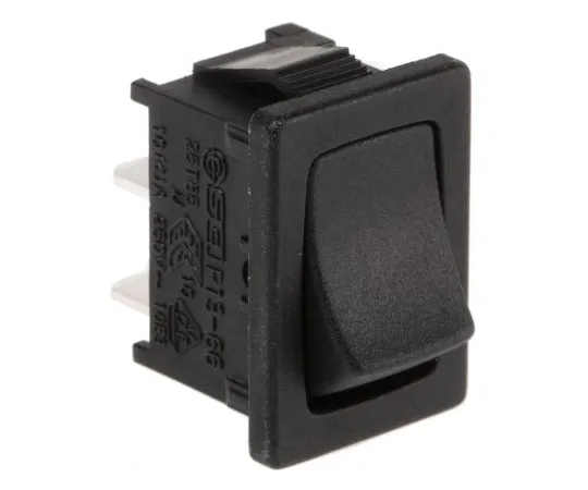 63-4618-92 RS PRO Single Pole Single Throw (SPST), On-None-Off Rocker Switch Panel Mount 419-732