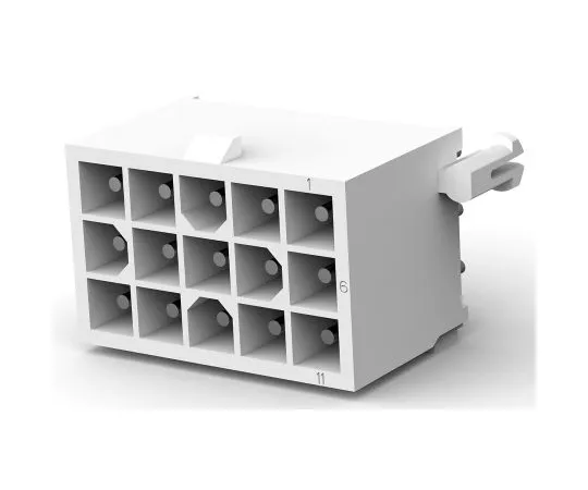 63-4635-98 Board Header 15 pole straight wire to board 4.14 mm Maiten lock 1-770190-0
