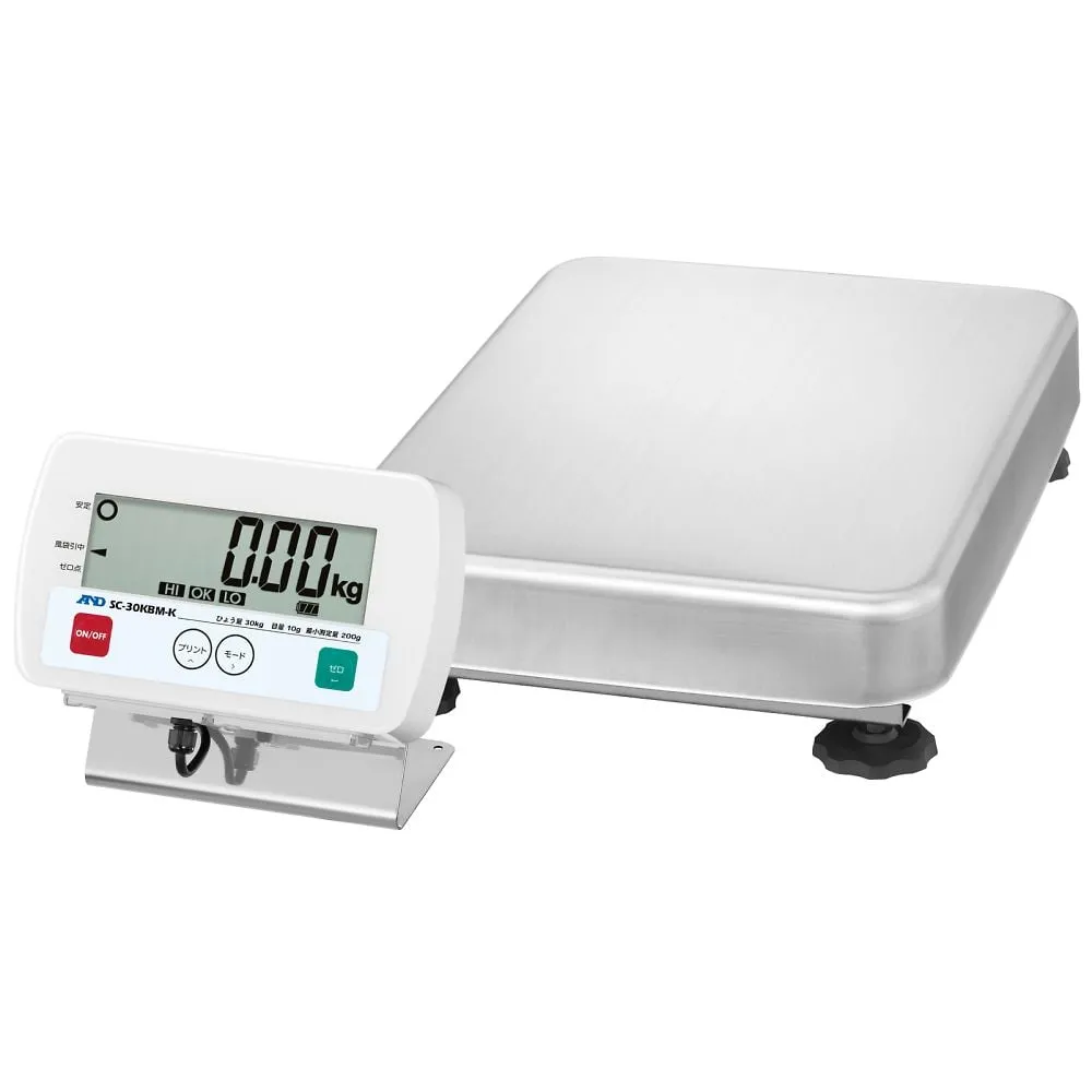 61-4678-41 Dustproof, Waterproof Digital Platform Scale with Test SC-30KBM-K SC-30KBM-K