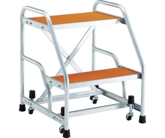 1-3991-11 Working Step Stool (With Castors) 570 x 598 x 600mm TAF-92MG