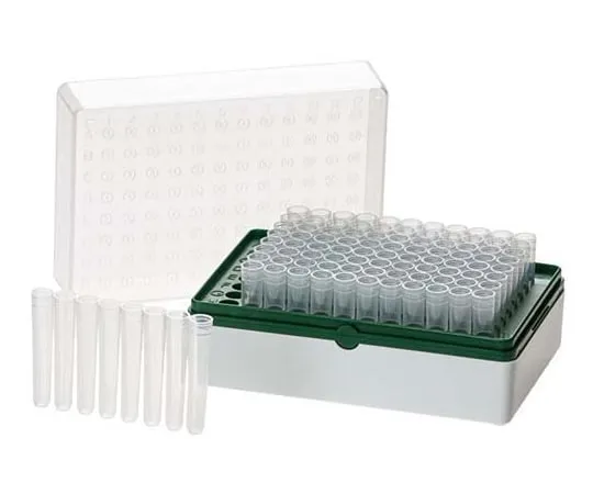 65-3847-61 BIOTUBE (TM) Rack with 8 Tubes, Green Sterilized, 960 pcs T100-4G