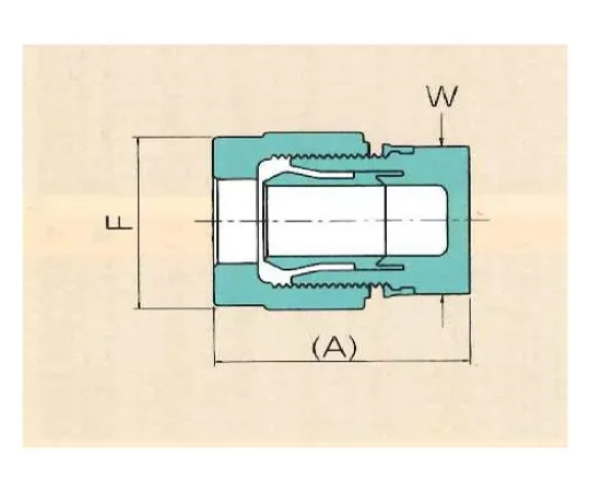 62-7094-03　［Discontinued］USL/XSP Fitting Cap (Millimeters) 3φ 00N-120-01　00N-120-01