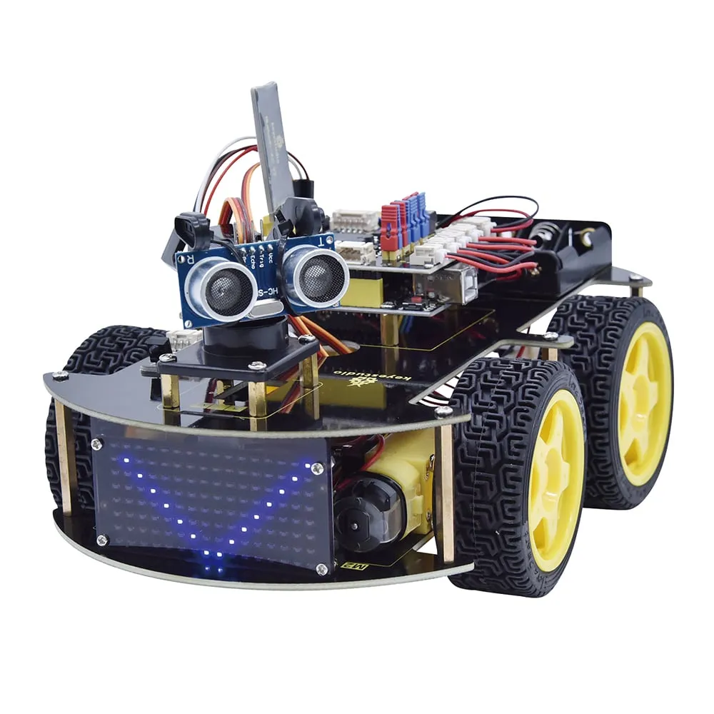 4-4140-01 4WD Robot Kit For Arduino KS0470