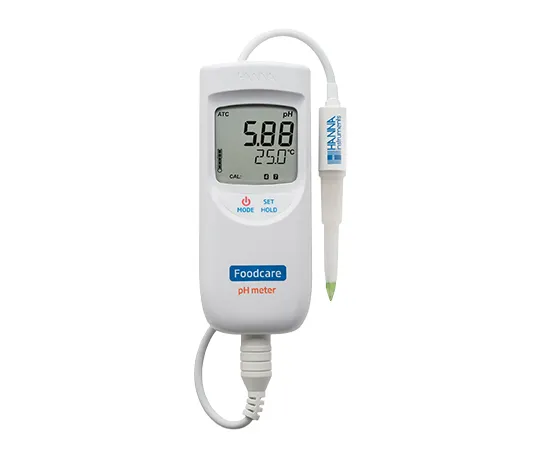2-8607-21 PH / ℃ meter (For dairy products and semi-solid foods) HI99161D