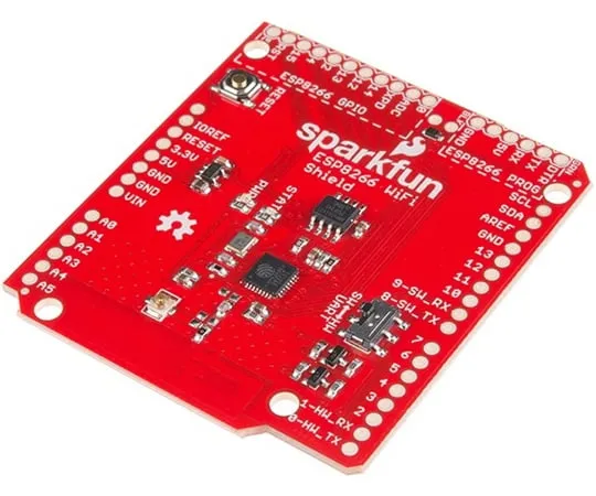 67-0429-35　［Discontinued］SparkFun WiFi Shield - ESP8266　WRL-13287