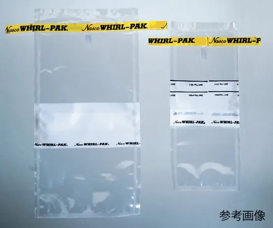 1-1749-04　［Discontinued］Nasco Whirl-Pack 58mL 75 x 125mm with Notes Area　B01064WA