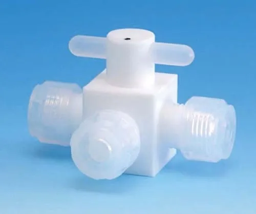 61-4379-08 PTFE Three-Way Valve Injection Type 10φ F-2018-03