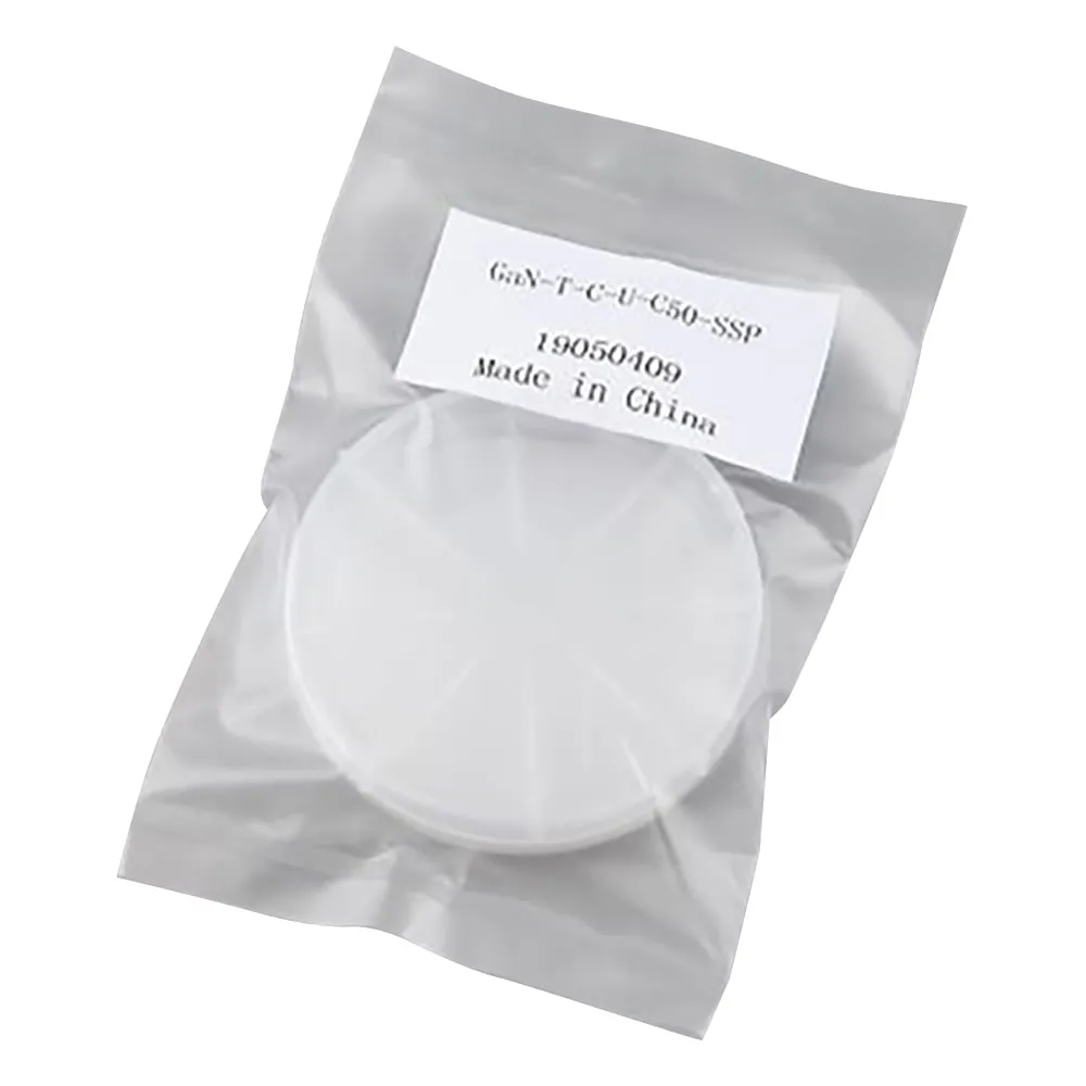 4-1359-01　［Discontinued］GaN Substrate 2-inch Template N Type (Un-doped)　GaN-T-C-U-C50-SSP