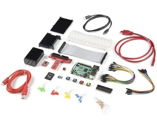67-0424-63 SparkFun Raspberry Pi 4 Hardware Starter Kit - 8GB KIT-17380