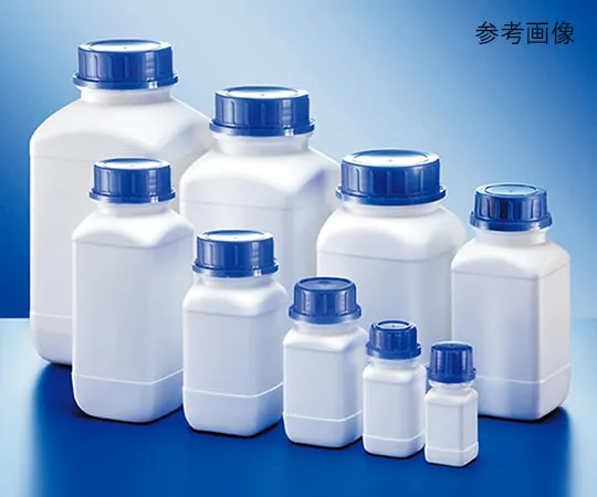 3-7129-01　［Discontinued］Wide-Mouth Square Bottle UN Standards for Solid Material Supported/Solid 100mL