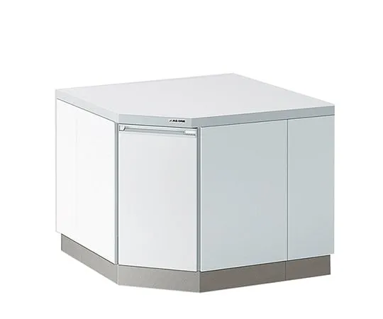 3-1283-11 Side Laboratory Bench White, for Corner 1000 x 1000 x 800 SAJO-1010W