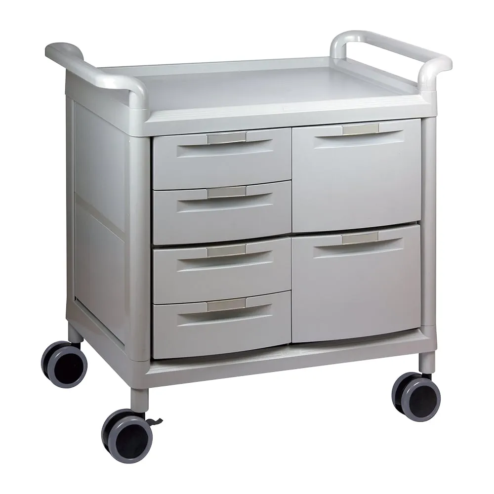 3-6501-03 Mobile Store Cart (Storage Case Included) Shallow Type 4 Pieces, Deep Type 2 Pieces MS24G