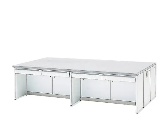 2-3557-11 Central Laboratory Bench White, with Drawer, Frame Type 1800 x 1200 x 800 HBOA-1812W