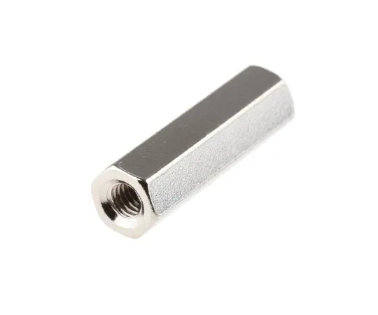 63-4589-02 RS PRO Brass Hex Standoff, Female/Female, 25mm, M4 x M4 222-503