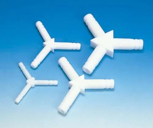 61-4382-42 PTFE Tube Connector Y-Type 4φ F-2096-01
