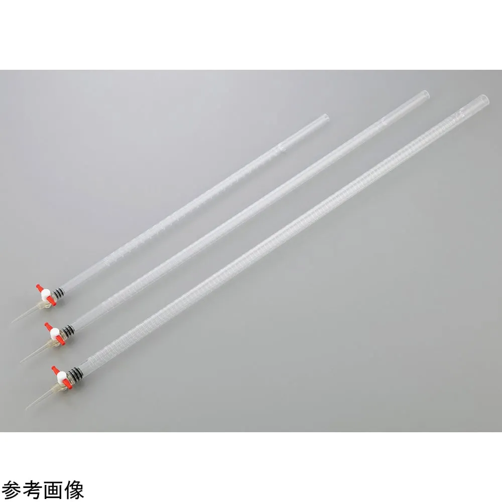 4-4472-01 Plastic burette (with TPX cock) 25 mL 11501