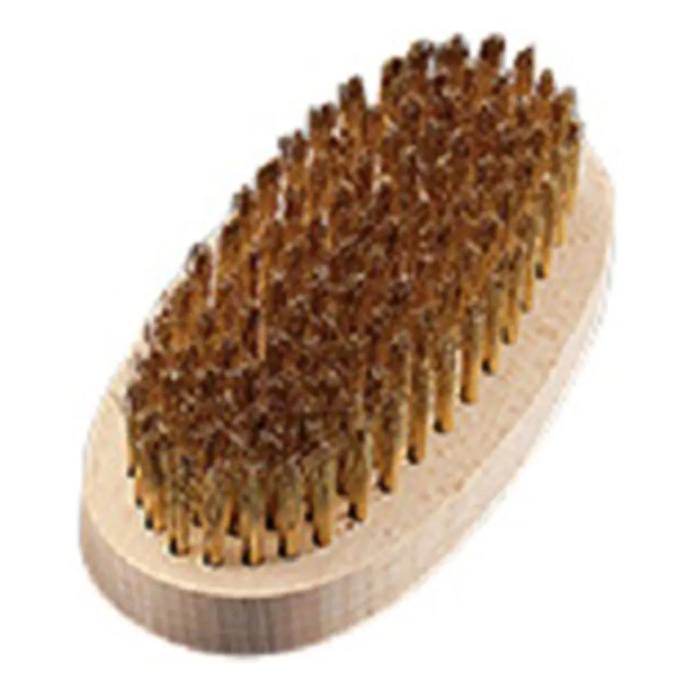 6-8134-05 Brass Brush (0.14) Oval Machine Planting 025-00411