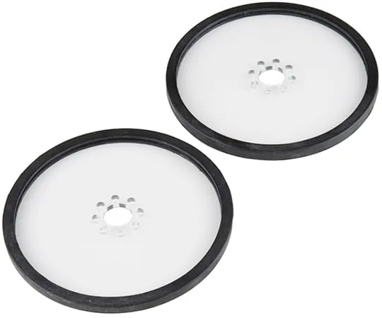 67-0455-10　［Discontinued］Precision Disc Wheel -4 inch(Clear, 2 Pack)　ROB-12204