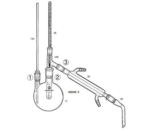 64-1060-44 Micro steam distillation apparatus AB24E-3