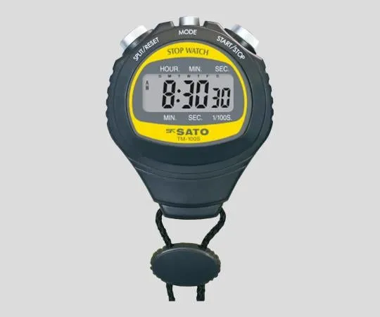 2-9609-01-56 Digital Stopwatch with English Calibration Certificate TM-100S