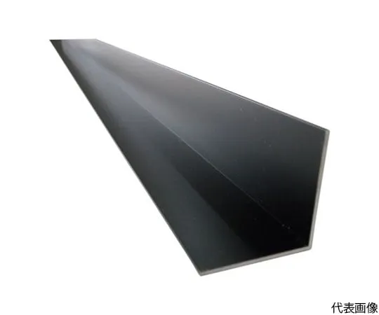 64-5001-19　［Discontinued］Aluminum Equilateral Angle 30 x 30 x 1.5 Black 3.65 m　FA111KS