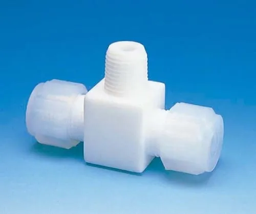 61-4381-24 PTFE Half Male Joint T-Type 6φ*R1/4*4φ F-2076-01