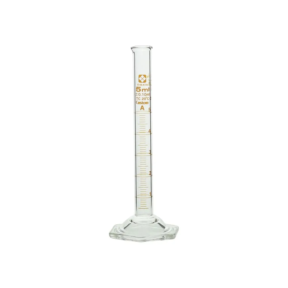 1-1959-01-24 Graduated Cylinder 5 mL, with JCSS Calibration Certificate 0