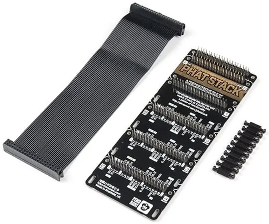 67-0423-02　［Discontinued］Pimoroni pHAT Stack - Fully Assembled Kit　DEV-16303