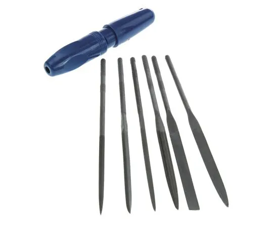 63-4638-97 RS PRO 160mm, Second Cut Needle File Set 521-908