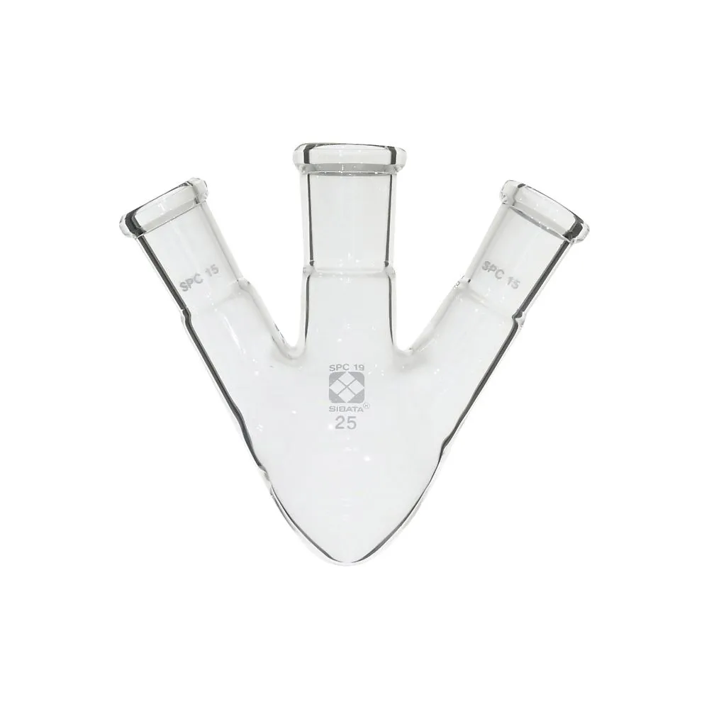61-4416-75 SPC 3 Neck Pear-Shaped Flask 25mL 030160-31525