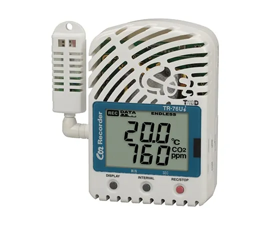 61-8493-83 CO2 Thermo-Hygro Data Logger TR-76Ui