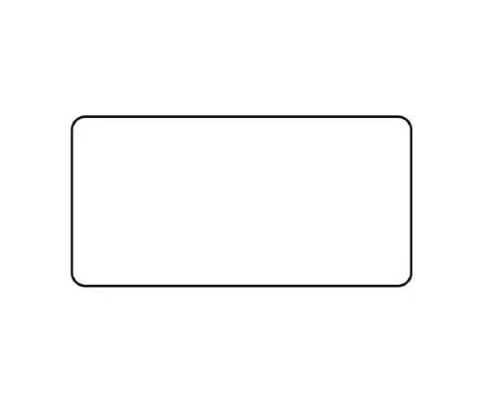62-6123-41 JIS Piping Identification Sticker AS Type White Plain (Medium) 1 Set (10 Pieces) AS-3-30L
